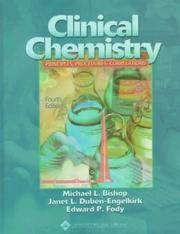 Cover of: Clinical Chemistry: Principles, Procedures, Correlations