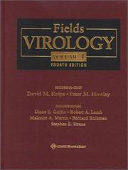 Cover of: Fields Virology by David M. Knipe, Peter M. Howley
