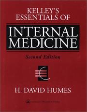 Cover of: Kelley's essentials of internal medicine by H. David Humes