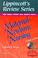Cover of: Lippincott's Review Series, Maternal-Newborn Nursing