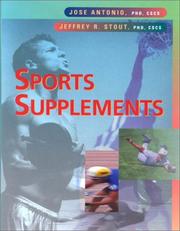 Cover of: Sports Supplements by 