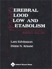 Cover of: Cerebral Blood Flow and Metabolism (Periodicals) by Lars Edvinsson, Diana N Krause