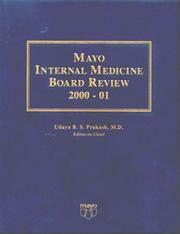 Cover of: Mayo Internal Medicine Board Review, 2000-2001