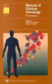 Cover of: Manual of Clinical Oncology (Spiral Manual Series) by 