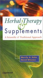 Cover of: Herbal Therapy and Supplements | Merrily A. Kuhn