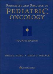 Cover of: Principles and Practice of Pediatric Oncology