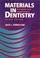 Cover of: Materials in Dentistry