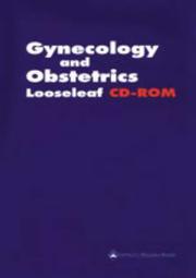 Cover of: Gynecology and Obstetrics Looseleaf CD-ROM, 2000 Update Version (CD-ROM)