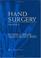 Cover of: Hand Surgery. 2 Volume Set