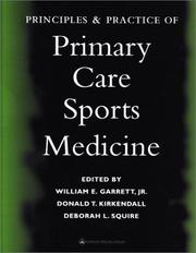 Cover of: Principles and Practice of Primary Care Sports Medicine by 