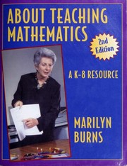 Cover of: About teaching mathematics: a K-8 resource