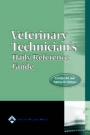 Cover of: Veterinary Technician's Daily Reference Guide: Canine and Feline