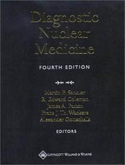 Cover of: Diagnostic nuclear medicine by [edited by], Martin P. Sandler ... [et al.].