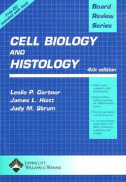 Cover of: Board Review Series Cell Biology and Histology (Book with CD-ROM) by Leslie P. Gartner, James L. Hiatt, Judy M. Strum