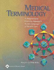 Cover of: Medical Terminology: A Programmed Learning Approach to the Language of Health Care