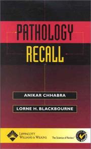 Cover of: Pathology Recall (Recall Series)