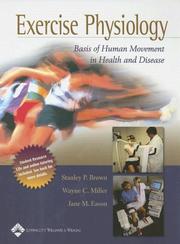 Exercise physiology by Stanley P. Brown