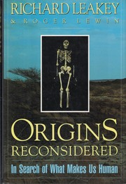 Cover of: Origins reconsidered by Richard E. Leakey