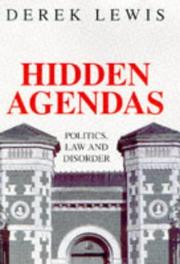 Hidden agendas by Lewis, Derek