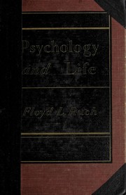 Cover of: Psychology and life by Floyd Leon Ruch