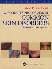 Cover of: Goodheart's Photoguide of Common Skin Disorders by Herbert P. Goodheart