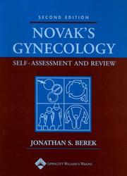 Novak's Gynecology by Jonathan S. Berek