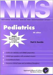 Cover of: NMS Pediatrics (Book with CD-ROM for Any PDA)