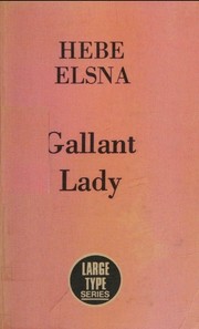 Cover of: Gallant lady