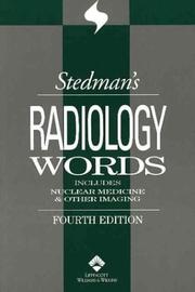 Cover of: Stedman's Radiology Words (Stedman's Wordbooks)