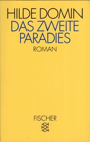 Cover of: Das zweite Paradies: Roman in Segmenten