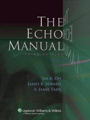 The echo manual by Jae K. Oh, James B Seward, A. Jamil Tajik