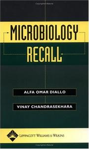 Cover of: Microbiology Recall (Recall Series)