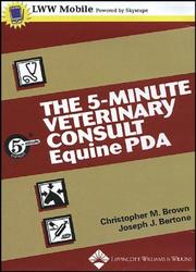 Cover of: The 5-Minute Veterinary Consult Equine (5-Minute Consult)
