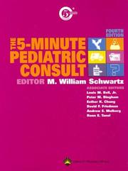 Cover of: The The 5-Minute Pediatric Consult (The 5-Minute Consult Series)