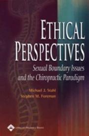 Cover of: Ethical Perspectives: Sexual Boundary Issues and the Chiropractic Paradigm