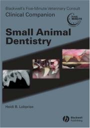 Cover of: Blackwell's Five-Minute Veterinary Consult Clinical Companion Small Animal Dentistry