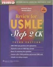 Cover of: Review for USMLE | 