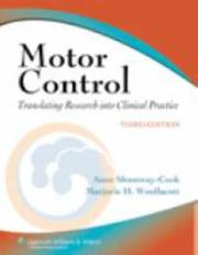 Cover of: Motor Control by Anne Shumway-Cook, Marjorie Hines Woollacott