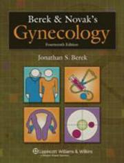 Cover of: Berek & Novak's Gynecology by Jonathan S. Berek