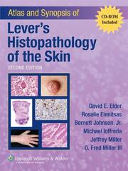 Cover of: Atlas and Synopsis of Lever's Histopathology of the Skin