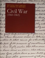 Cover of: Civil War (1860-1865), Volume 2