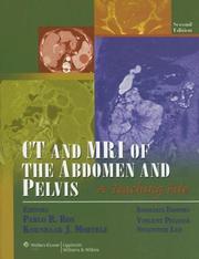 Cover of: CT and MRI of the Abdomen and Pelvis by Pablo R. Ros, Koenraad J Mortele, Sylvester Lee, Vincent Pelsser