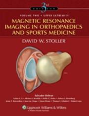 Cover of: Magnetic Resonance Imaging in Orthopaedics and Sports Medicine