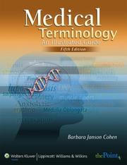 Cover of: Medical Terminology by Barbara J. Cohen