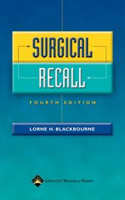 Cover of: Surgical Recall, 4e - Print & Audio Package