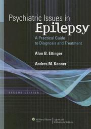 Cover of: Psychiatric Issues in Epilepsy: A Practical Guide to Diagnosis and Treatment