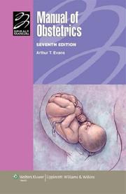 Cover of: Manual of Obstetrics