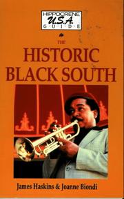Cover of: Hippocrene U.S.A. guide to historic Black South by James Haskins