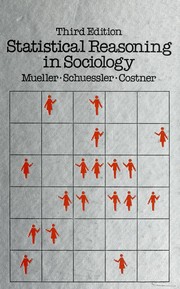 Cover of: Statistical reasoning in sociology