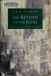 Cover of: The Return of the King: Being the third part of The Lord of the Rings